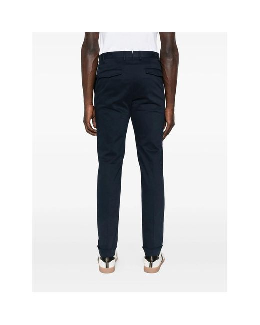 Pt Pantaloni Blue Belt Loop Casual Pants for men