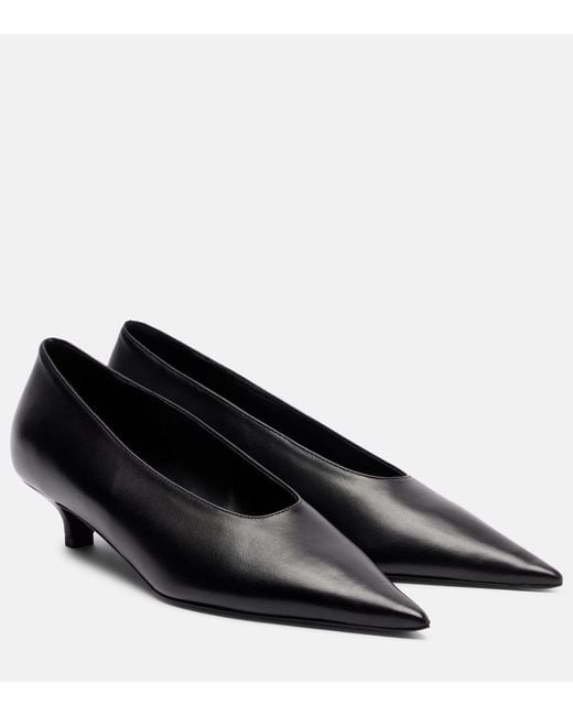 Totême  Black Pointed-Toe High Heels