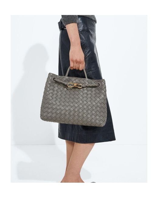 Bottega Veneta Gray Andiamo