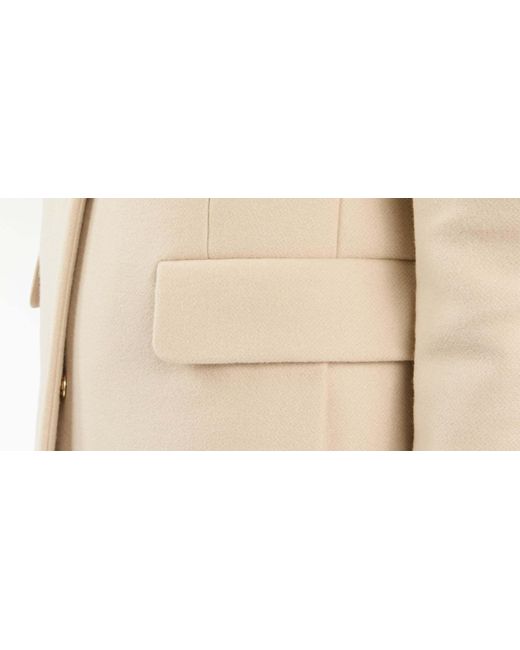 Fay Natural Long-Sleeved Hooded Coat