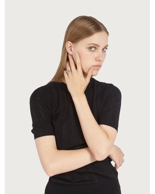 Ferragamo Natural Logo Ring