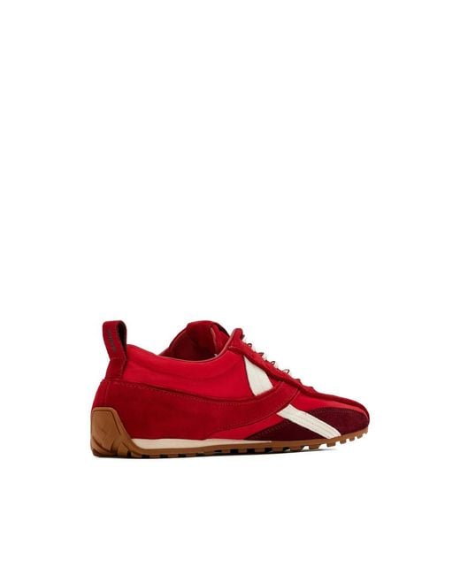 Alohas Red Tb.304 Lace-Up Sneakers
