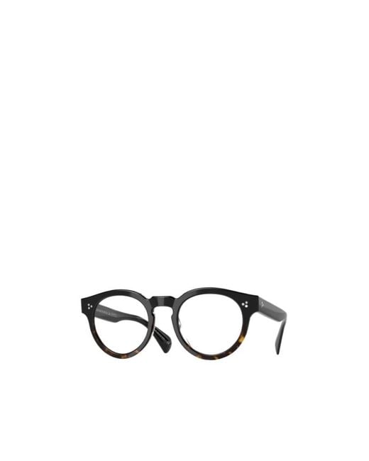 Oliver Peoples White Logo Flat Mirror for men