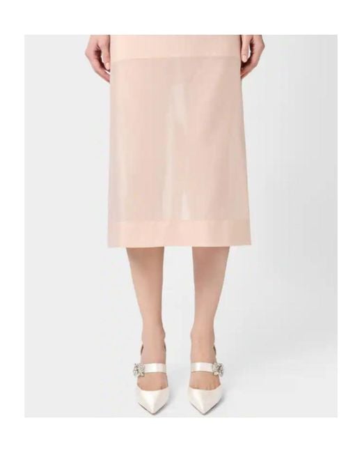 Roger Vivier White Embellished Pointed Toe Pumps