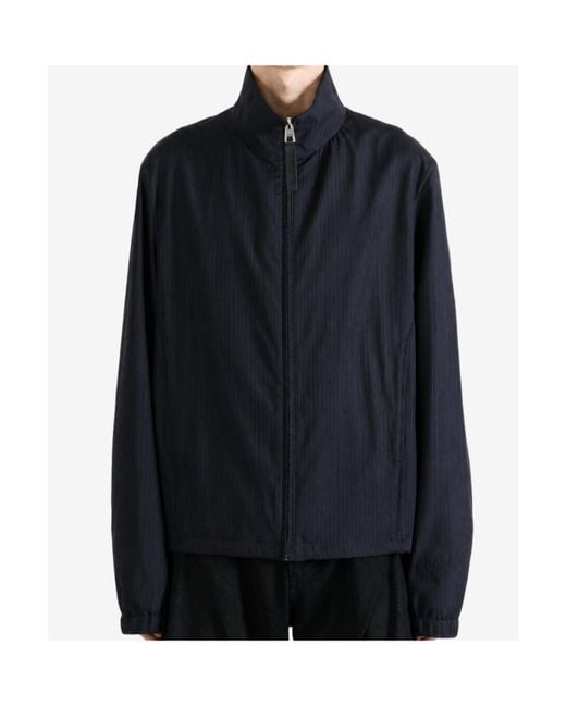 Givenchy Blue Long-Sleeved Casual Jacket for men