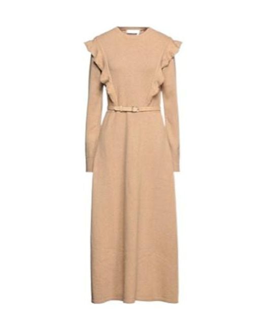 Chloé Natural Knit Dresses