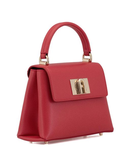 Furla Natural Grain Handbag