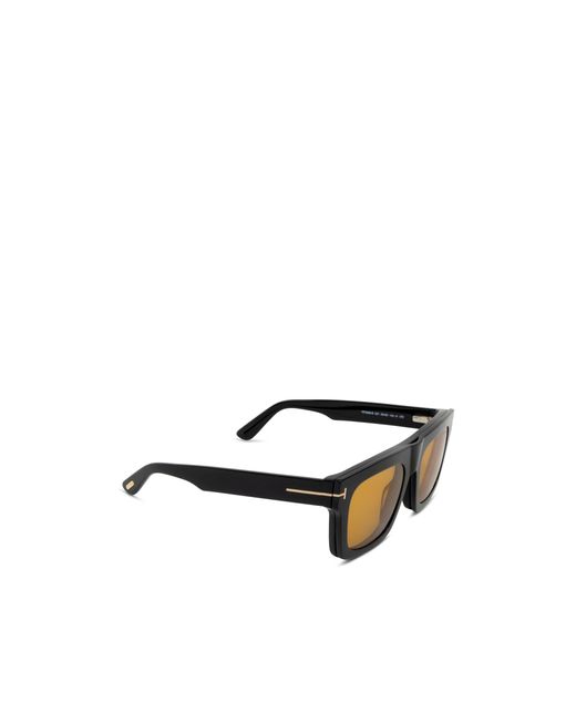Tom Ford White Eyewear Square Frame Glasses for men