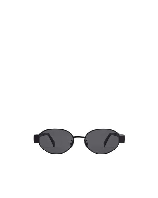 Céline White Full Frame Sunglasses