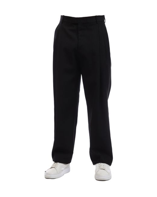 Off-White c/o Virgil Abloh Black Embroidered Tailor Pants for men