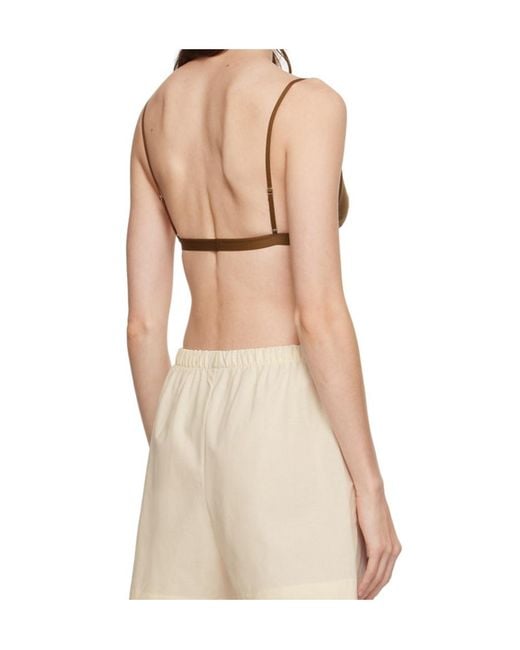 Baserange Natural V-Neck Bra