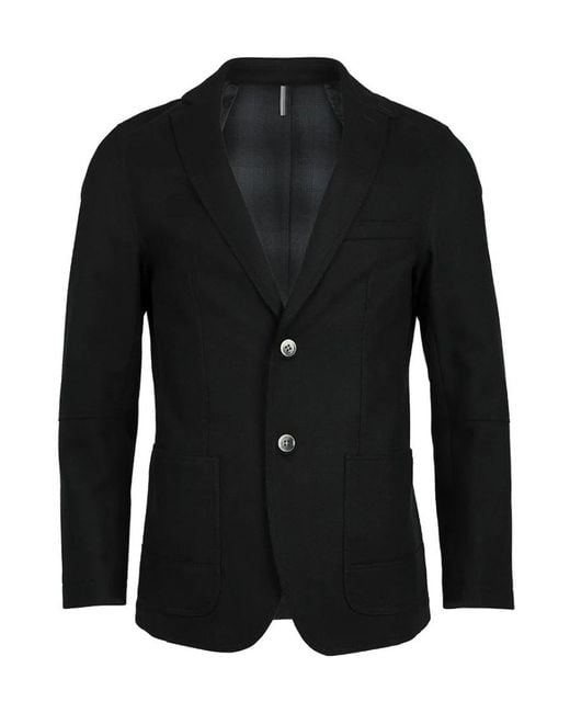Boss Black Single-Breasted Suit Jacket for men