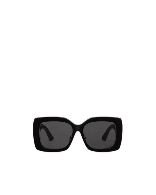Dior Black Eyewear Square-Frame Sunglasses