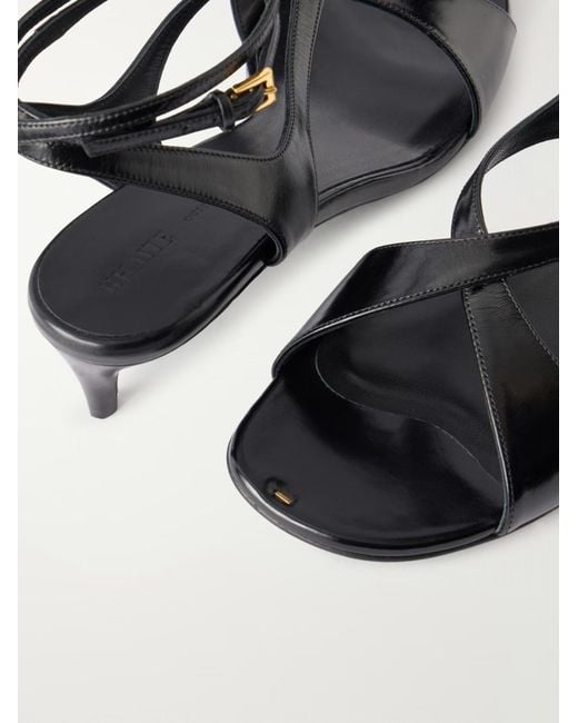 Khaite Multicolor Solid Color Leather Sandals