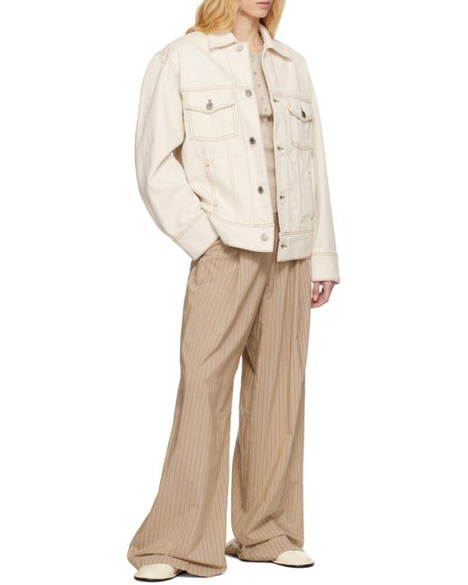 AMI Natural Cotton Denim Jacket