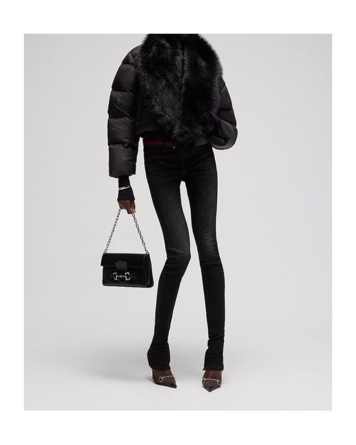 Gucci Black Fitted Pants