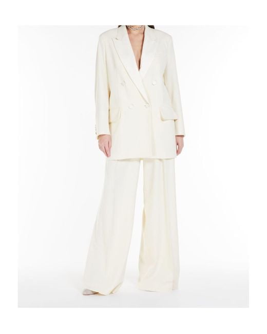 Max Mara Natural Monica Button-Up Jacket
