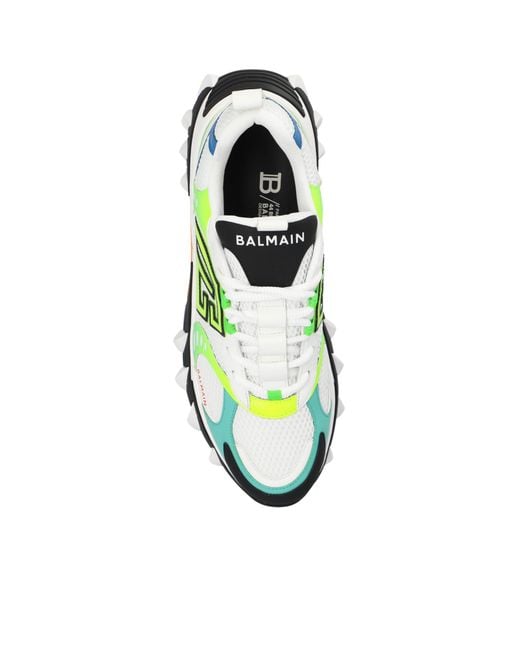 Balmain Green B-East Pb Trainers for men