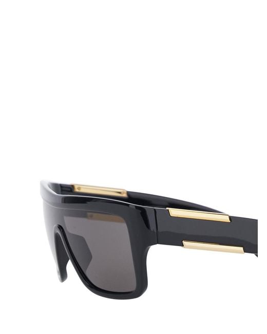 Bottega Veneta White Sunglasses 'Injected Aviator' With Plastic Lenses For for men