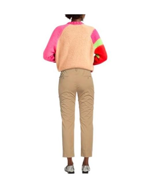 Weekend by Maxmara Natural Elastic Straight-Leg Pants
