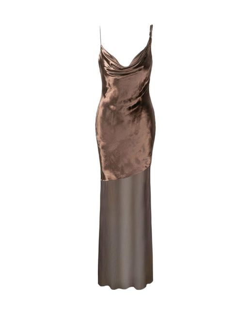 Staud Brown Beaton Dress