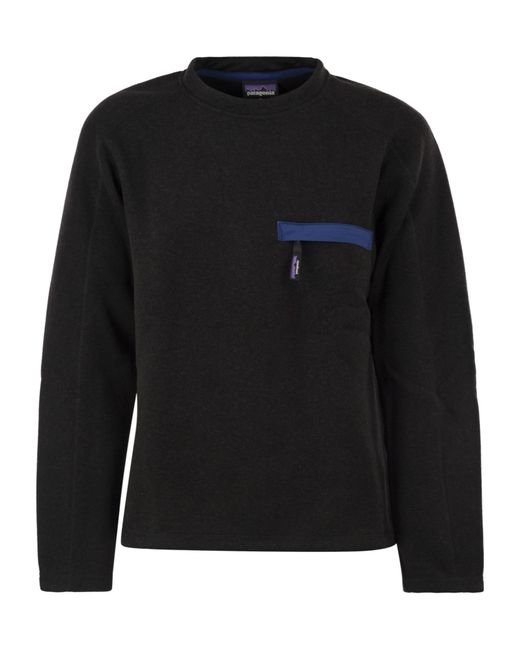 Patagonia Black Better Sweater Crewneck Fleece Pullover for men