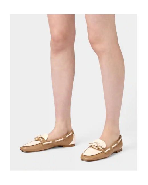 Roger Vivier Brown Très Vivier Boat Loafers