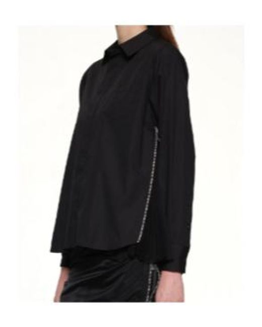 Sacai Blue Long Sleeve Shirt