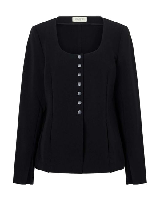 Kallmeyer Black Caitlin Knitted Jacket