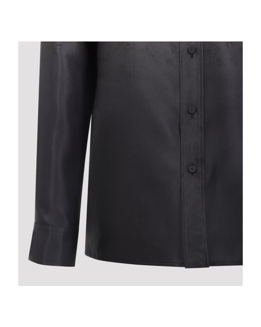 Jil Sander Gray Printed Faded Effect Shirt for men