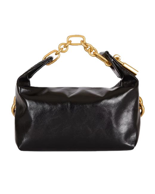Balmain Black Mini Sync Bag