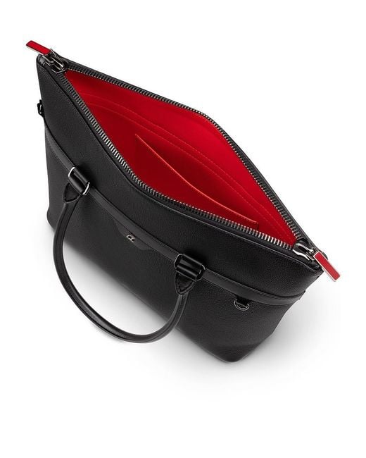 Christian Louboutin Black Logo Detailed Tote Bag for men