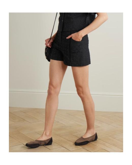 Veronica Beard Black Fabian Shorts