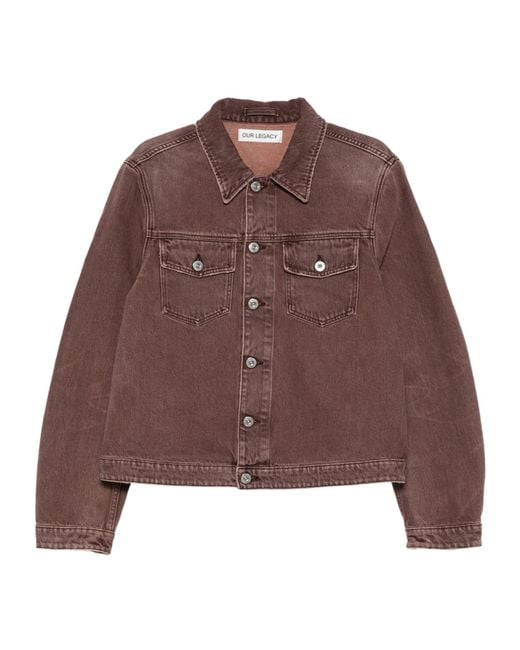 Our Legacy Brown Origin Jacket for men