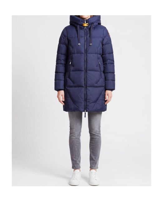 Parajumpers Blue Janet Hooded Down Jacket