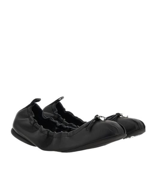Hogan Black H684 Ballerinas