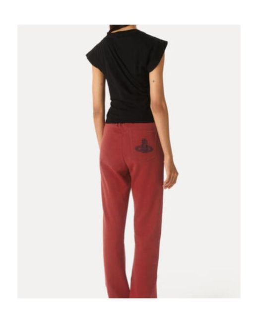 Vivienne Westwood Black Orb Logo Cap Sleeve Top