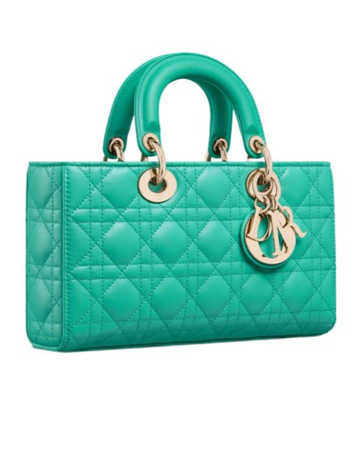 Dior Green Medium Iviera Lady D-Joy Bag