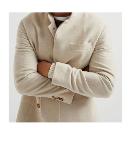 Brunello Cucinelli White Long Sleeve Casual Jacket for men