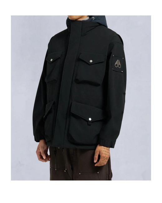Moose Knuckles Black Northview 3-In-1 Jacket for men