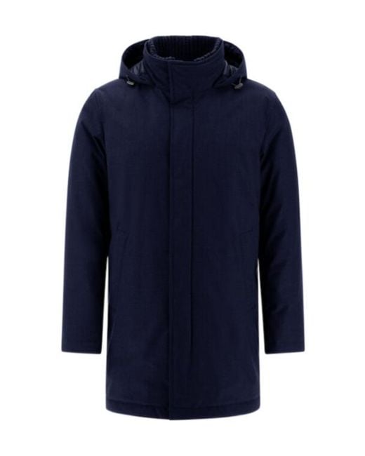 Herno Blue Coats for men