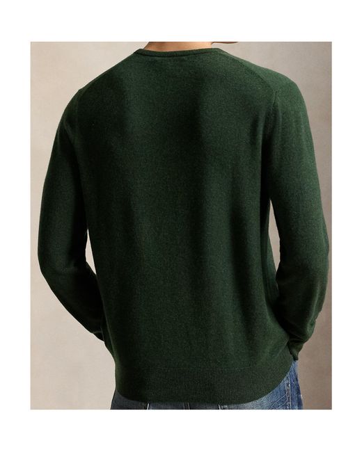 Polo Ralph Lauren Green Long-Sleeved Pullover for men
