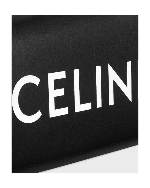 Céline Black Asymetric Clutch
