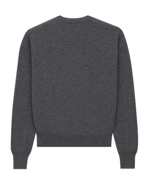 Saint Laurent Gray Cashmere Sweater