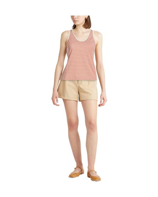 Brunello Cucinelli Pink Striped Vests