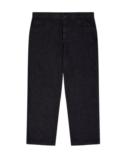 Fendi Blue Inside Out Straight Leg Jeans for men