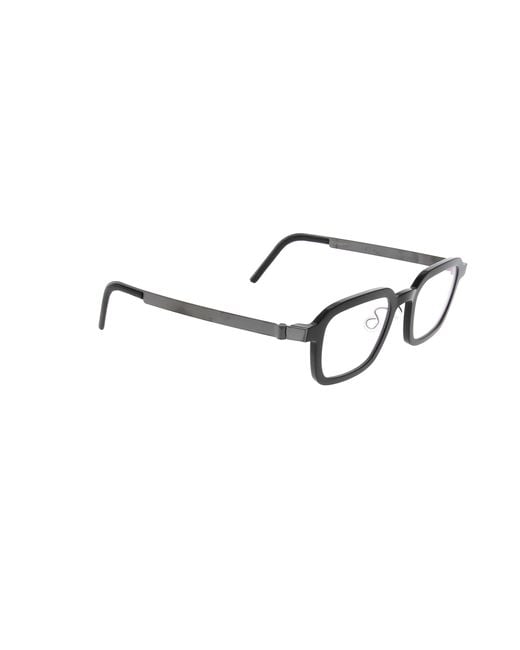 Lindberg White 1066 Square Frame Glasses