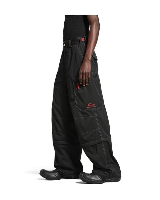 Balenciaga Utility Work Pants in Black for Men | Lyst