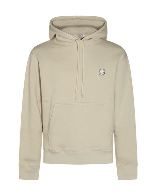 Maison Kitsuné Natural Cotton Sweatshirt for men