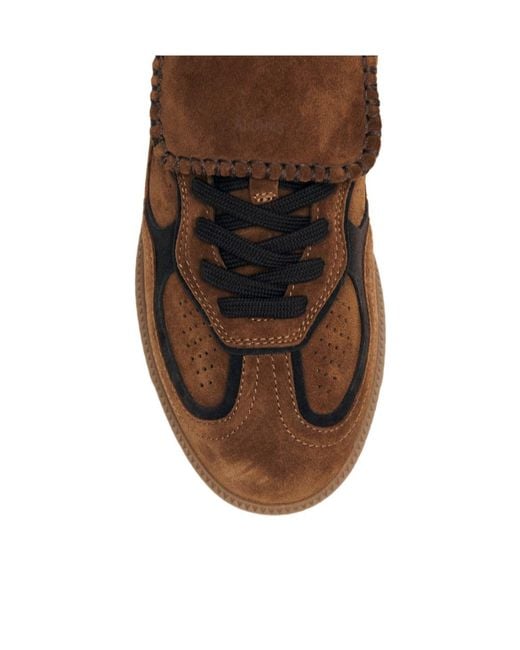 Alohas Brown Tb.490 Club Lace-Up Sneakers